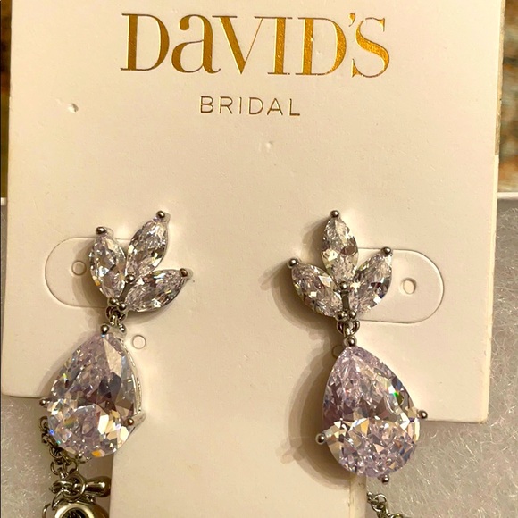 Bridal earring and necklace set - Picture 5 of 7